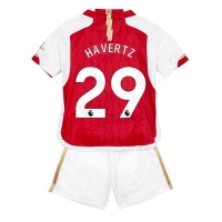 Fotballdrakt Barn Arsenal Kai Havertz #29 Hjemmedraktsett 2023-24 Kortermet (+ Korte bukser)